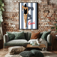 Capri Chic Summer Glamour Travel Poster PosterGoat