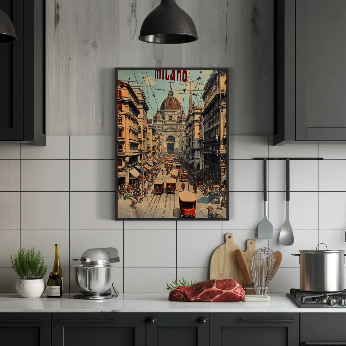 Milano Vintage Poster