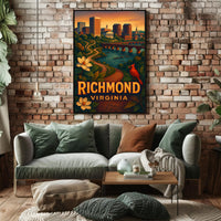 Richmond, Virginia Poster