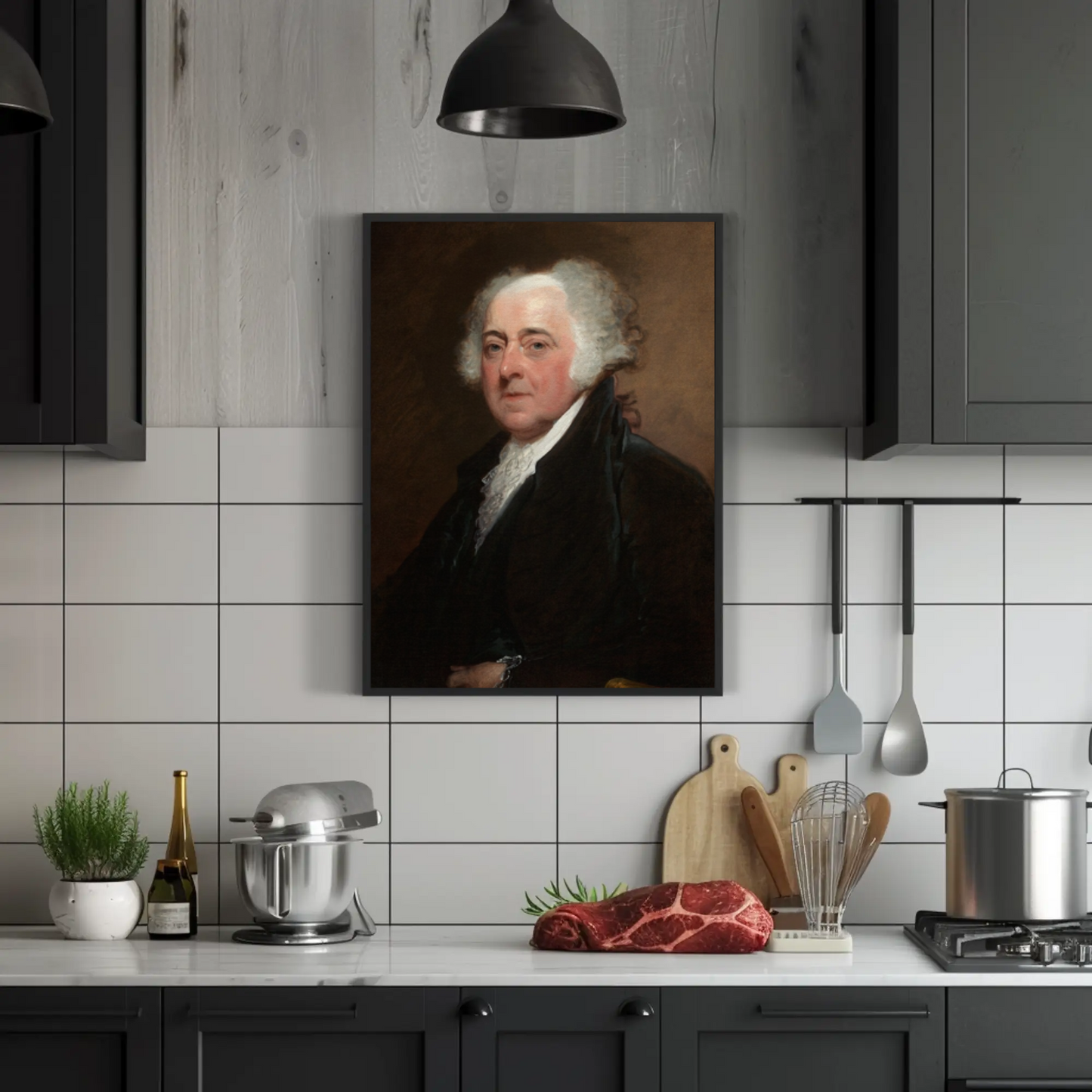 John Adams 2nd President Of The United States Photo