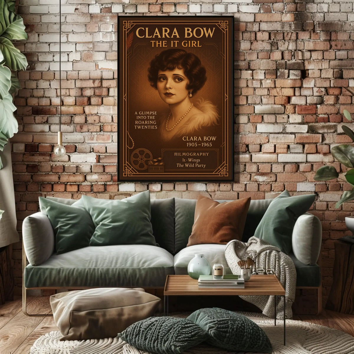 Clara Bow The It Girl Poster