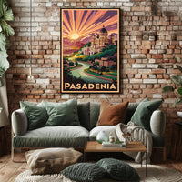 Pasadena Sunrise Poster