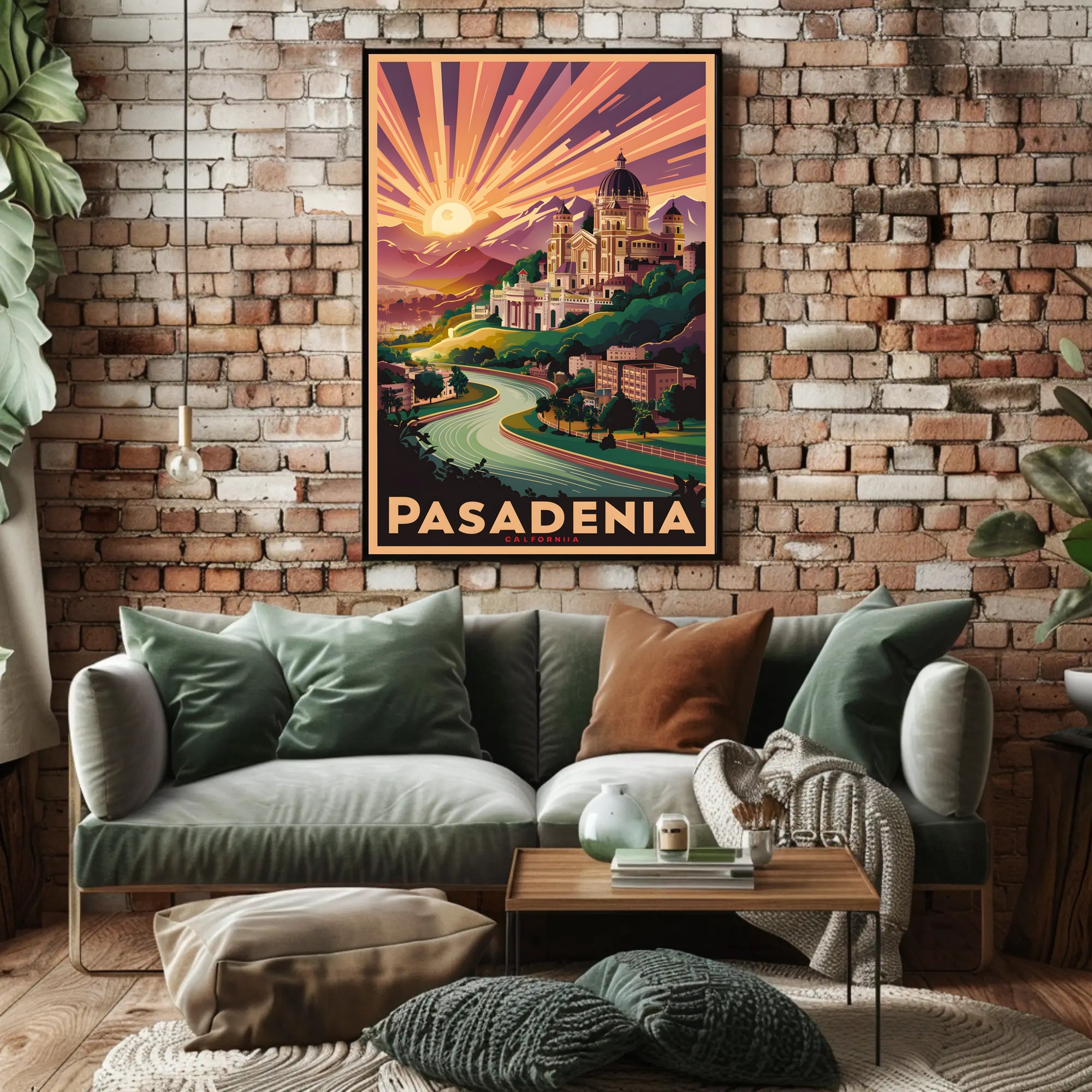 Pasadena Sunrise Poster