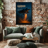 AV-8 Harrier Jump Jet Poster