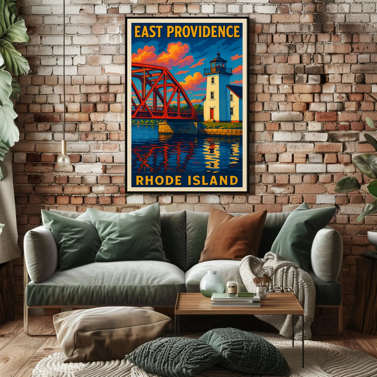 East Providence Rhode Island Poster