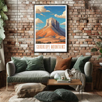 Guadalupe Mountains National Park Poster Scenic Print