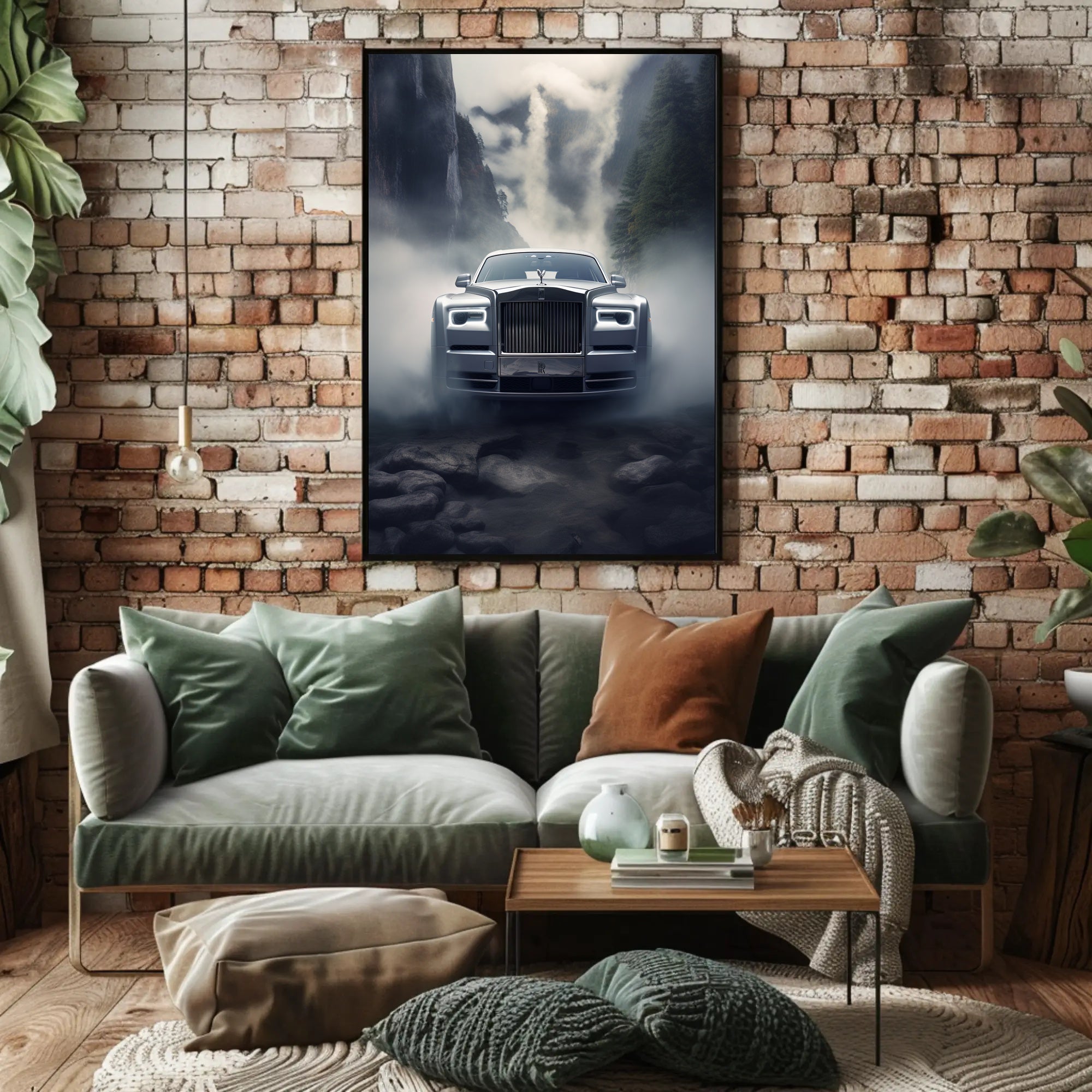 Luxury in the Mist Poster PosterGoat