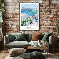 Scenic View of Rodi Poster PosterGoat