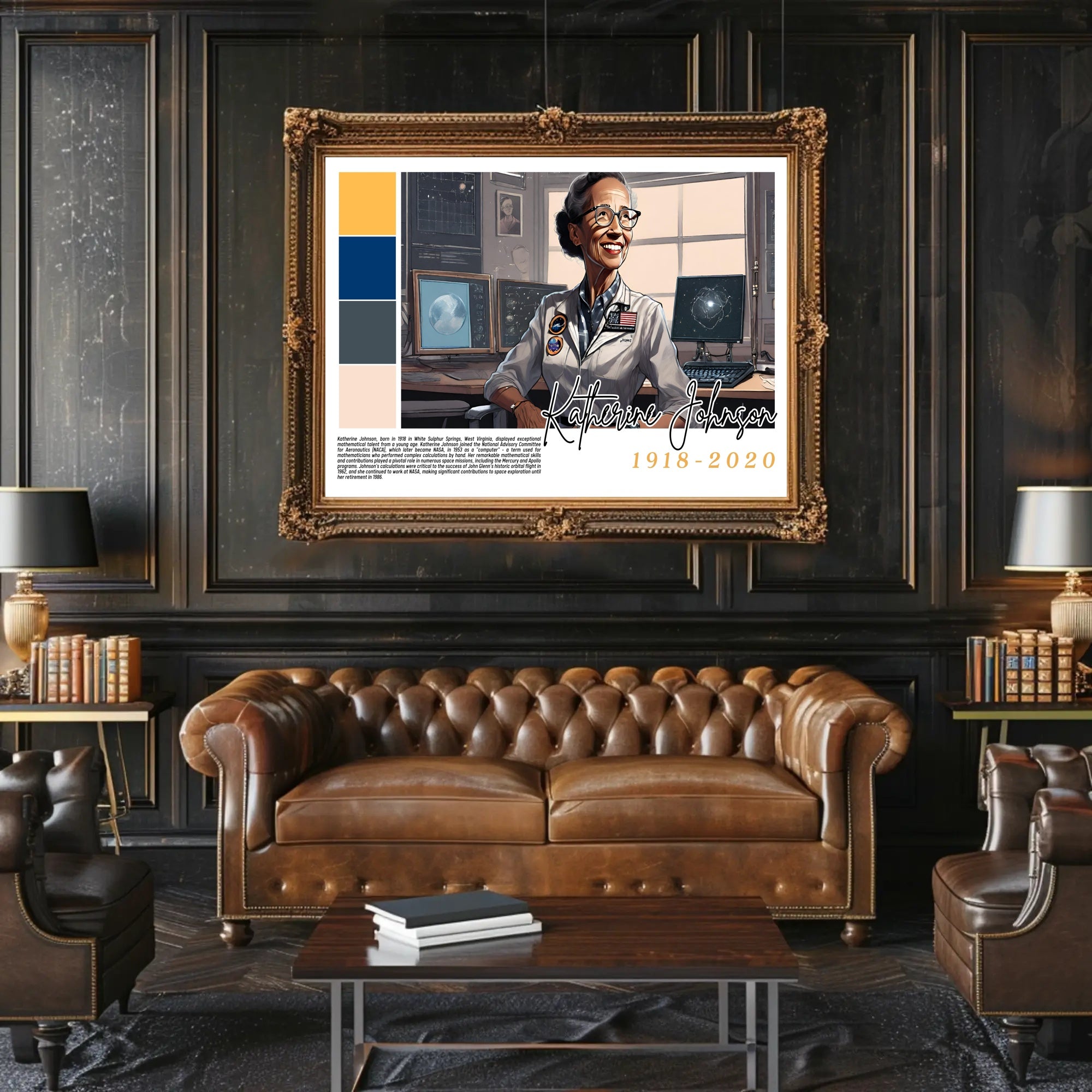 Tribute to a Pioneering Mathematician Poster