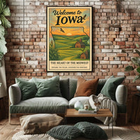 Welcome to Iowa Poster