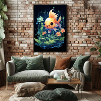 Enchanted Waters Underwater Goldfish Serenity Poster