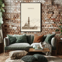 Karakol Architecture Poster