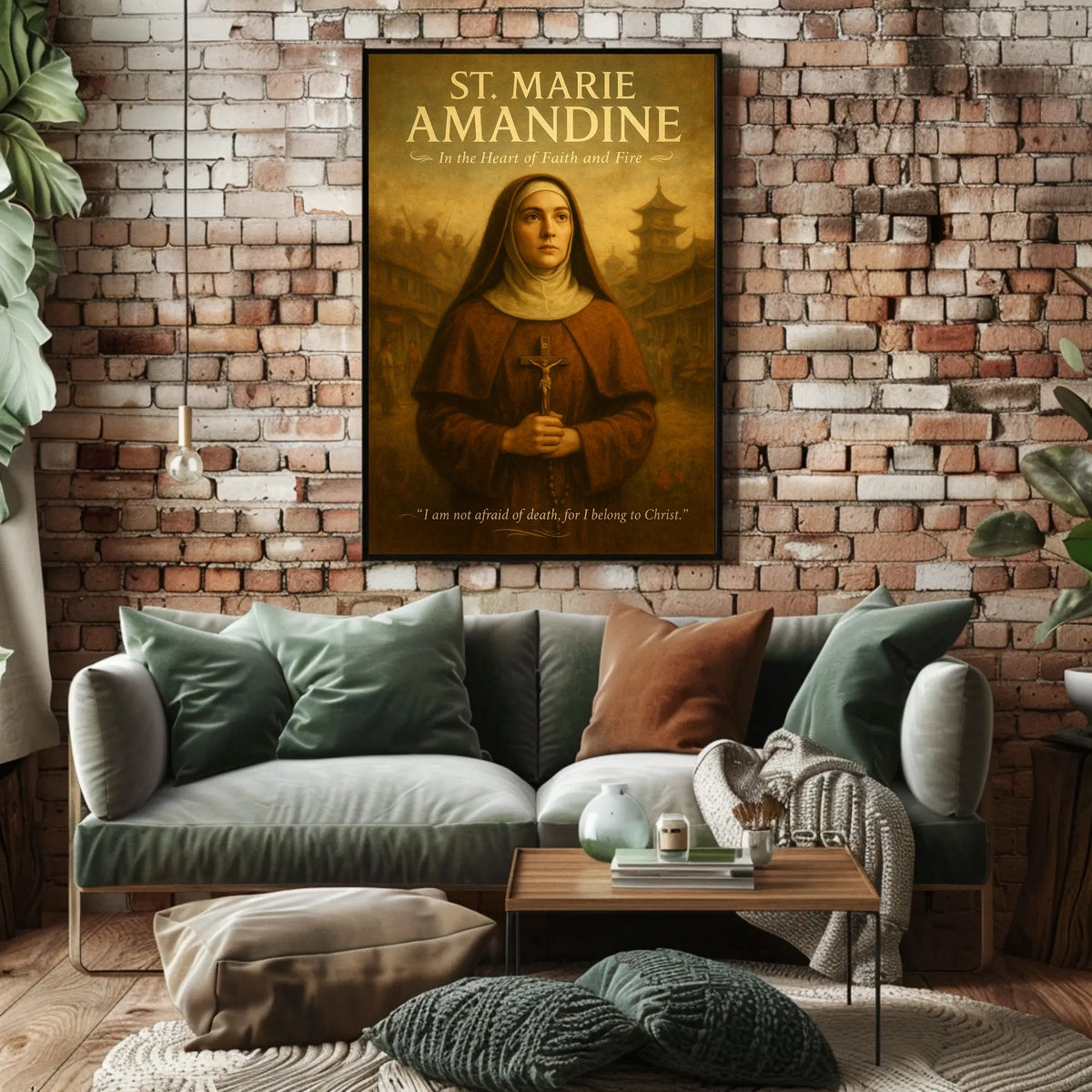 St. Marie Amandine In the Heart of Faith and Fire Poster