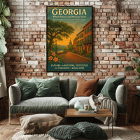 Discover GeorgiaS Timeless Beauty Poster
