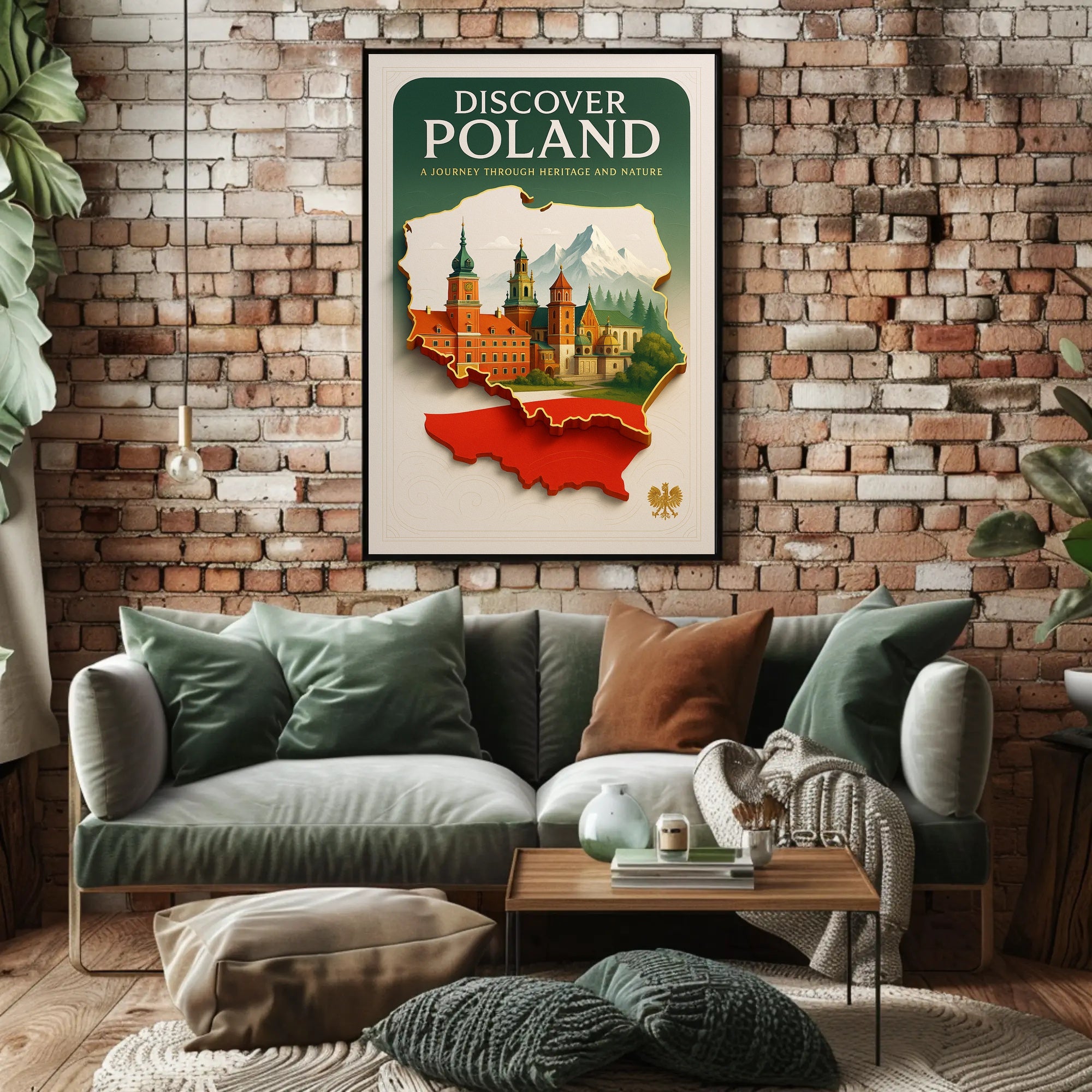 Discover Poland Poster PosterGoat