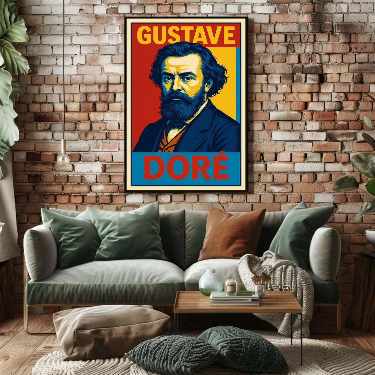 Gustave Doré Artistic Tribute Poster