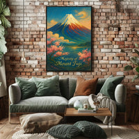 Majesty of Mount Fuji Poster