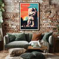 Washington D.C. Martin Luther King Jr. Memorial Poster