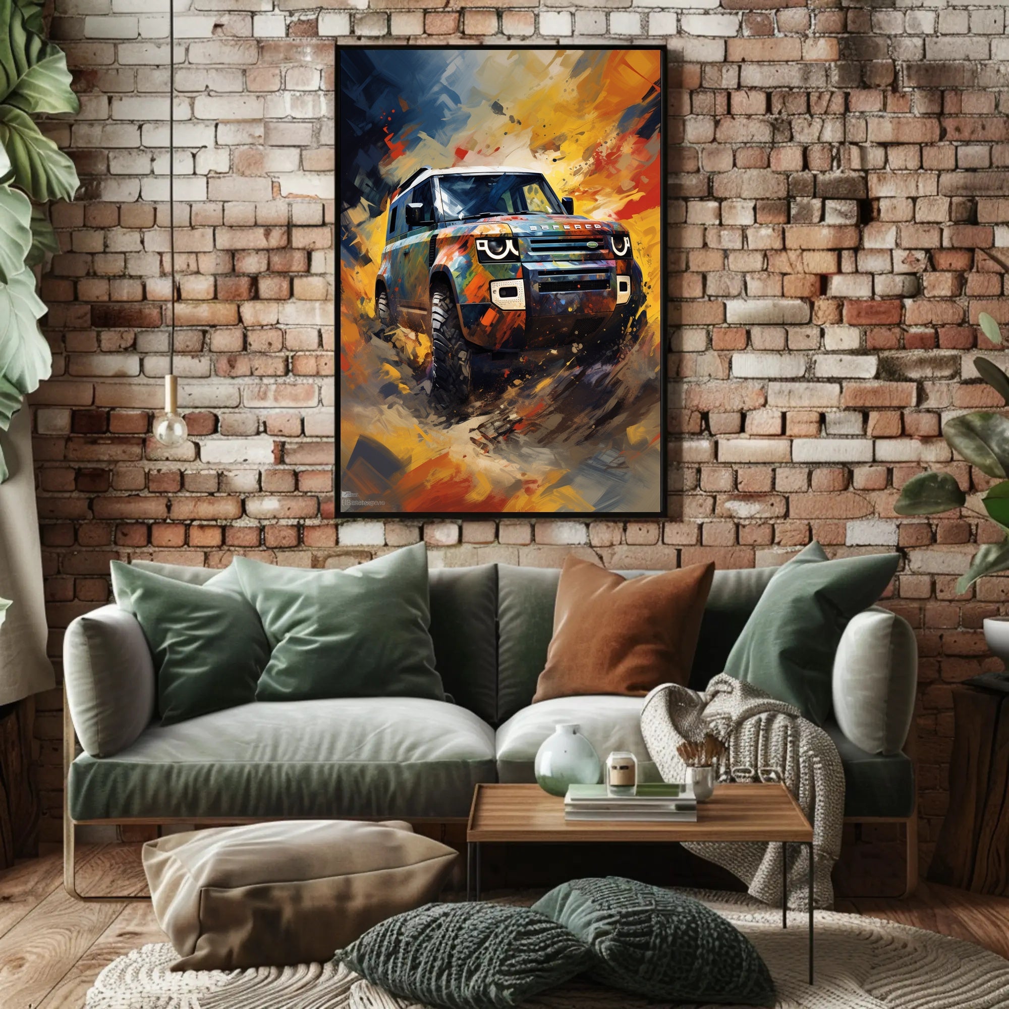 Dynamic Off-Road Adventure Poster PosterGoat