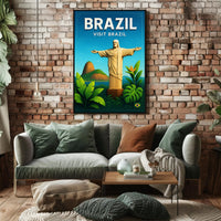 Discover Brazil Poster PosterGoat