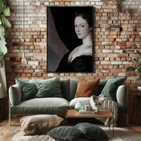 Elegant Portrait of a Woman: Cultural or Heritage Poster PosterGoat