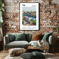 Iraq Urban Landscape Blend: Cultural or Heritage Poster PosterGoat