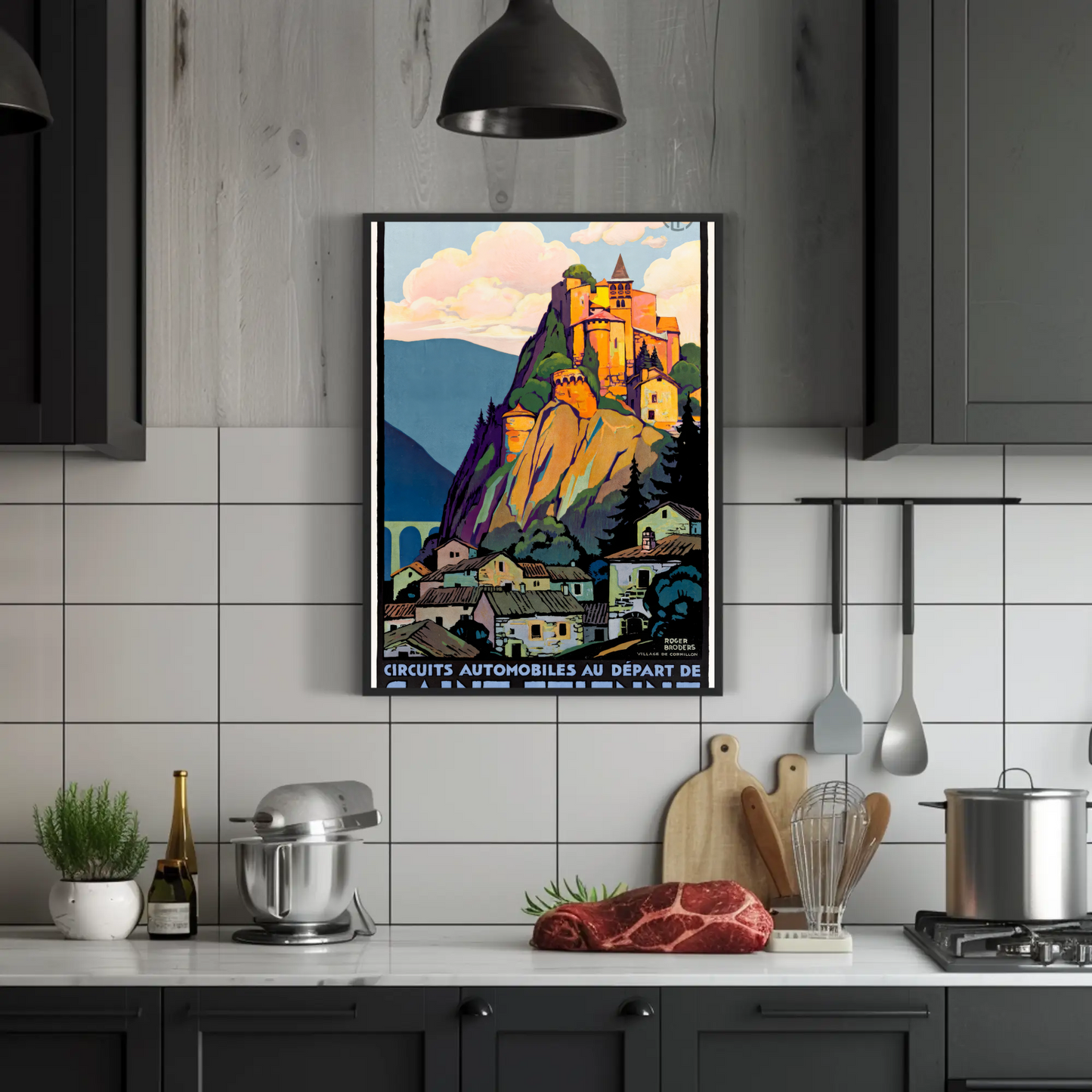 Saint-Étienne, France Poster
