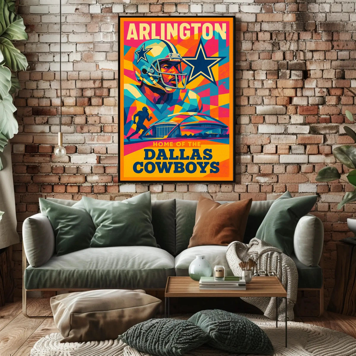 Arlington Home of the Dallas Cowboys Poster