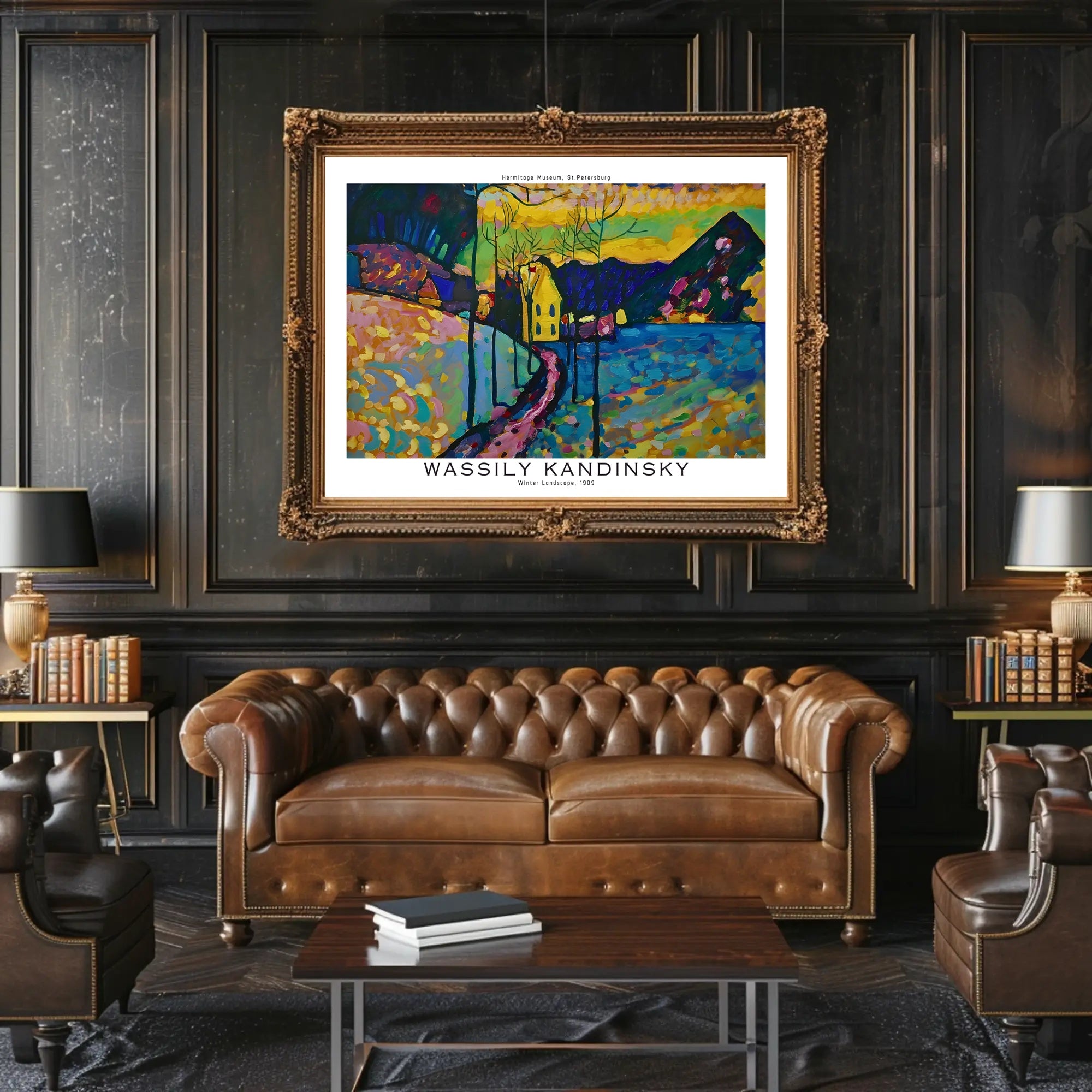 Wassily Kandinsky Winter Landscape Poster