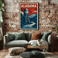 Alabama Scenic Poster