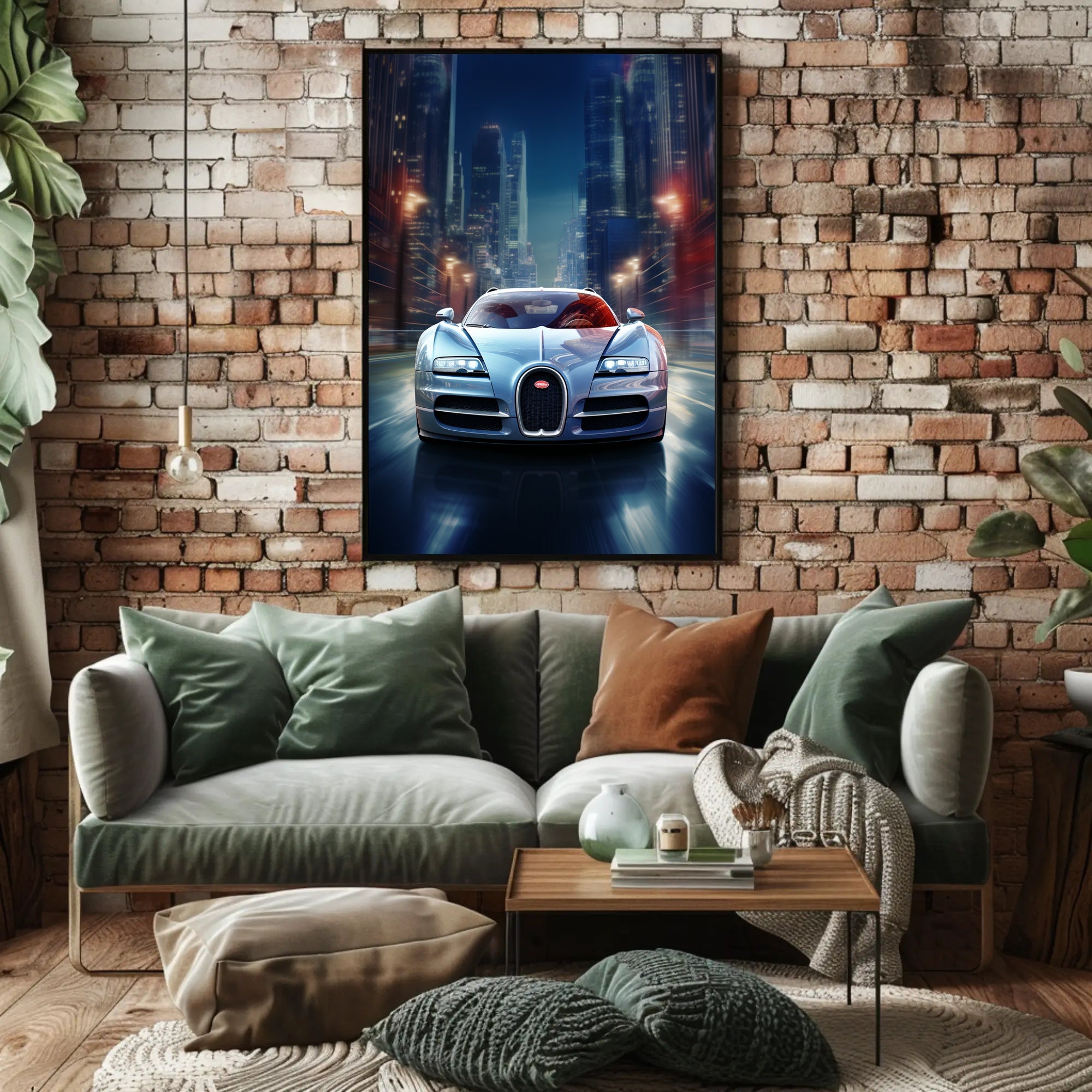 Speed in the City Poster PosterGoat
