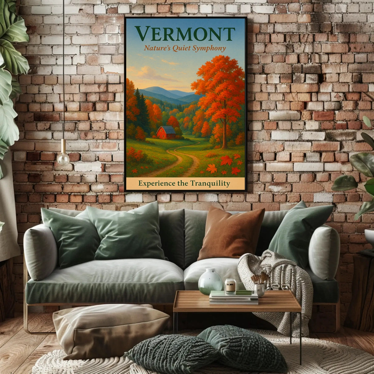 Vermont Natures Quiet Symphony Poster
