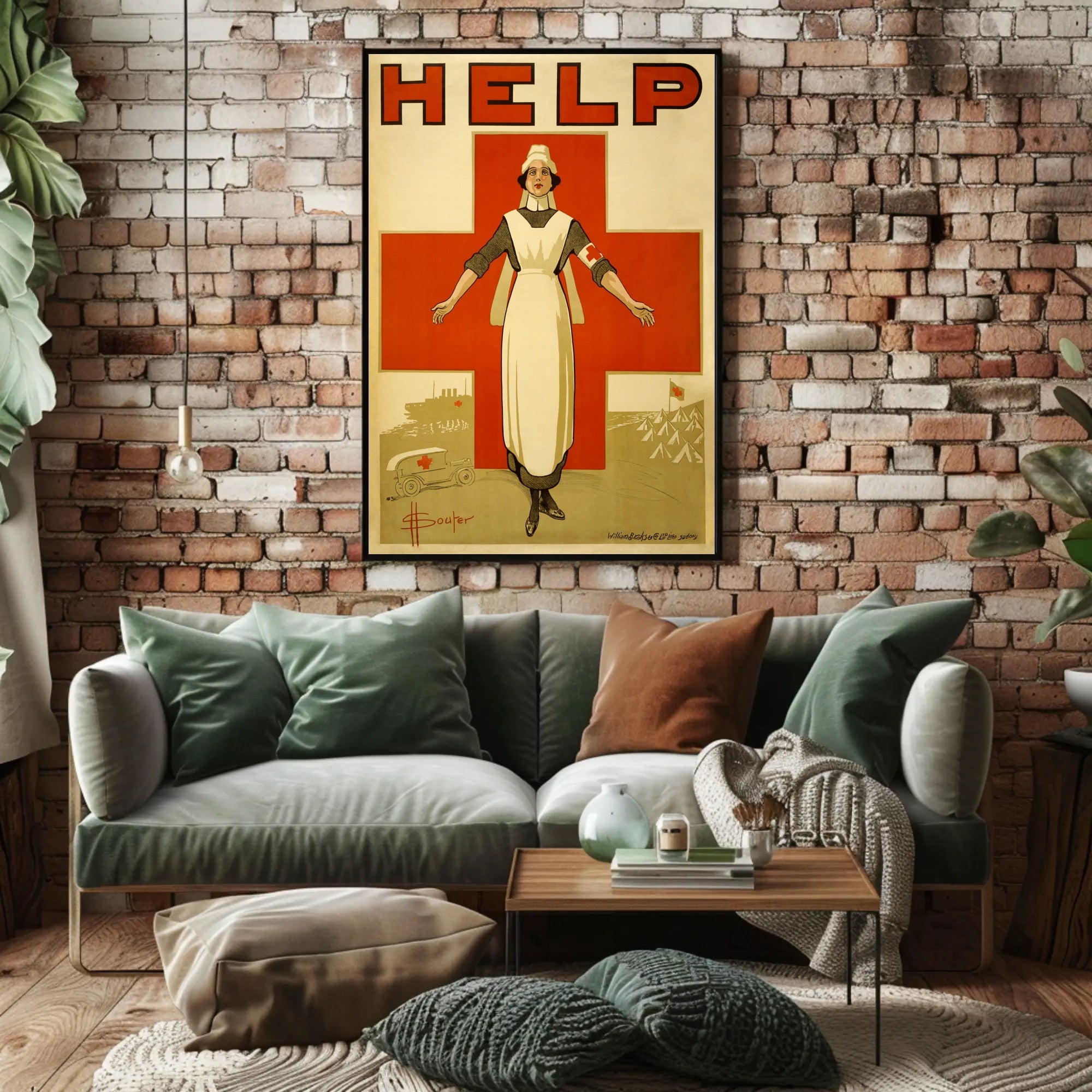 Call for Help Poster PosterGoat