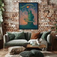 Liberty Enlightening the World Artistic Poster