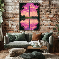 Twilight Reflections Poster