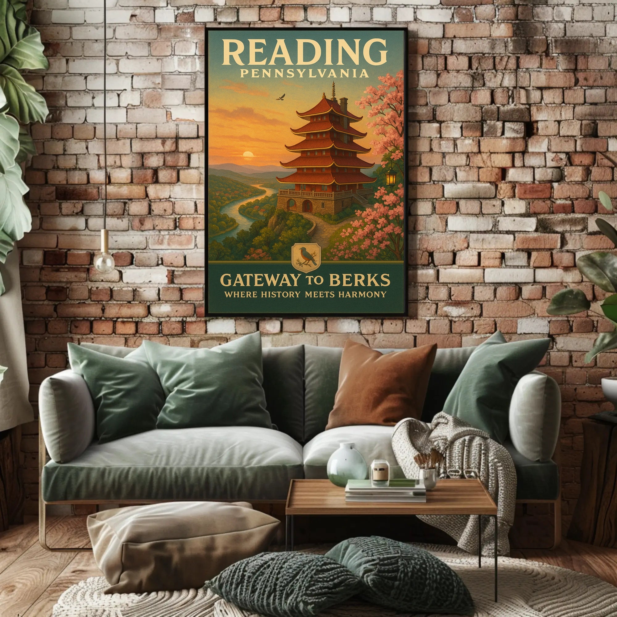 Reading, Pennsylvania: Gateway to Berks Poster