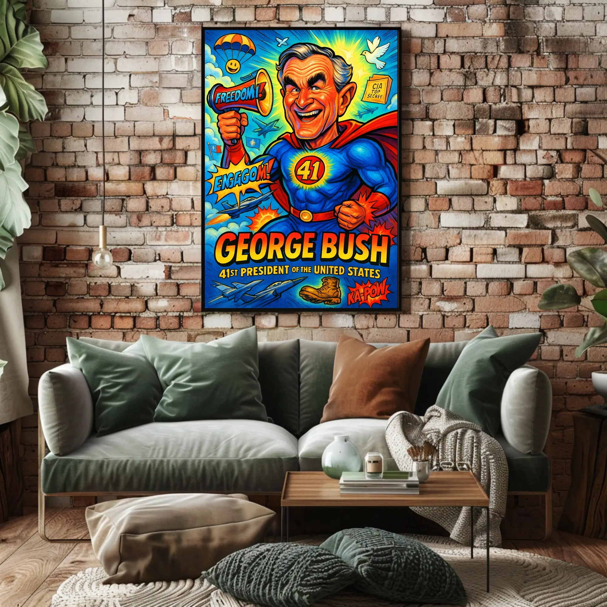 George Bush 41st President Poster PosterGoat
