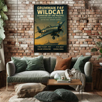 Grumman F4F Wildcat Poster