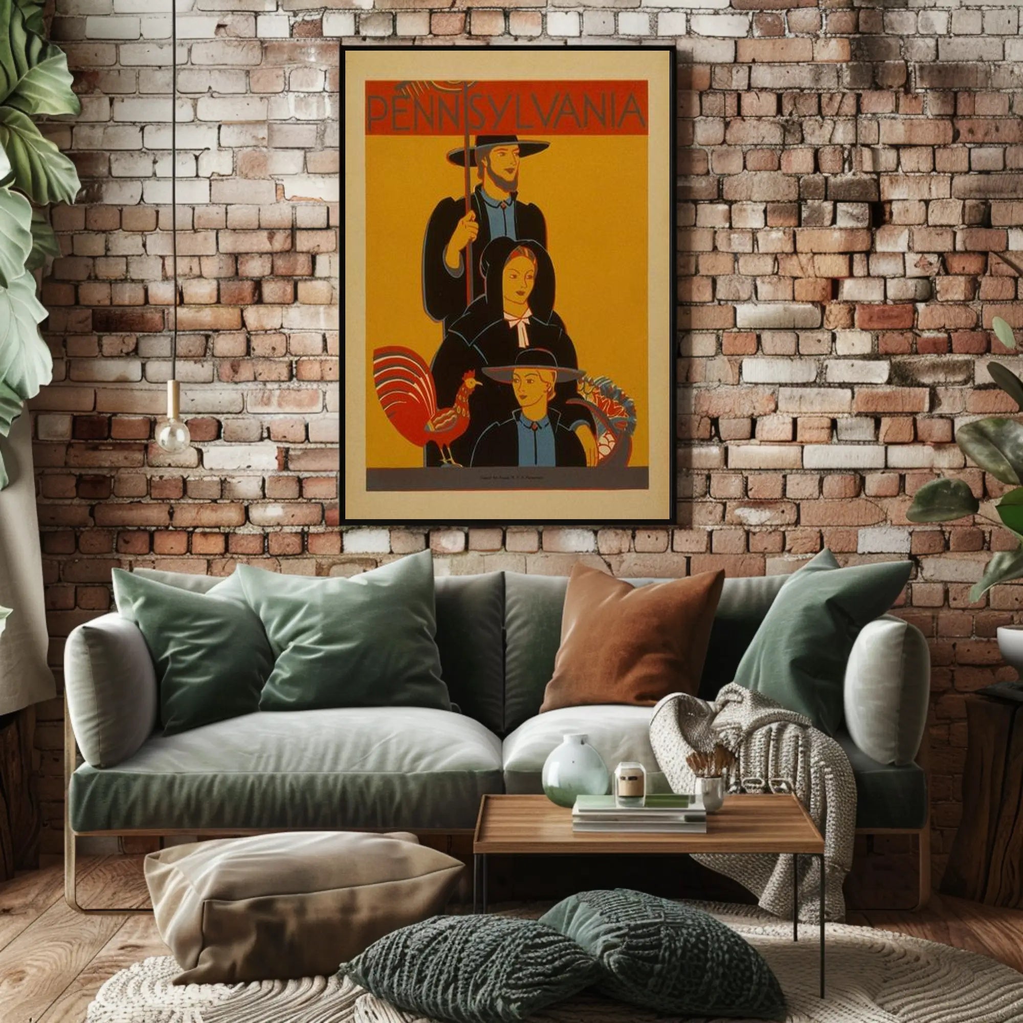 Pennsylvania Heritage Poster PosterGoat