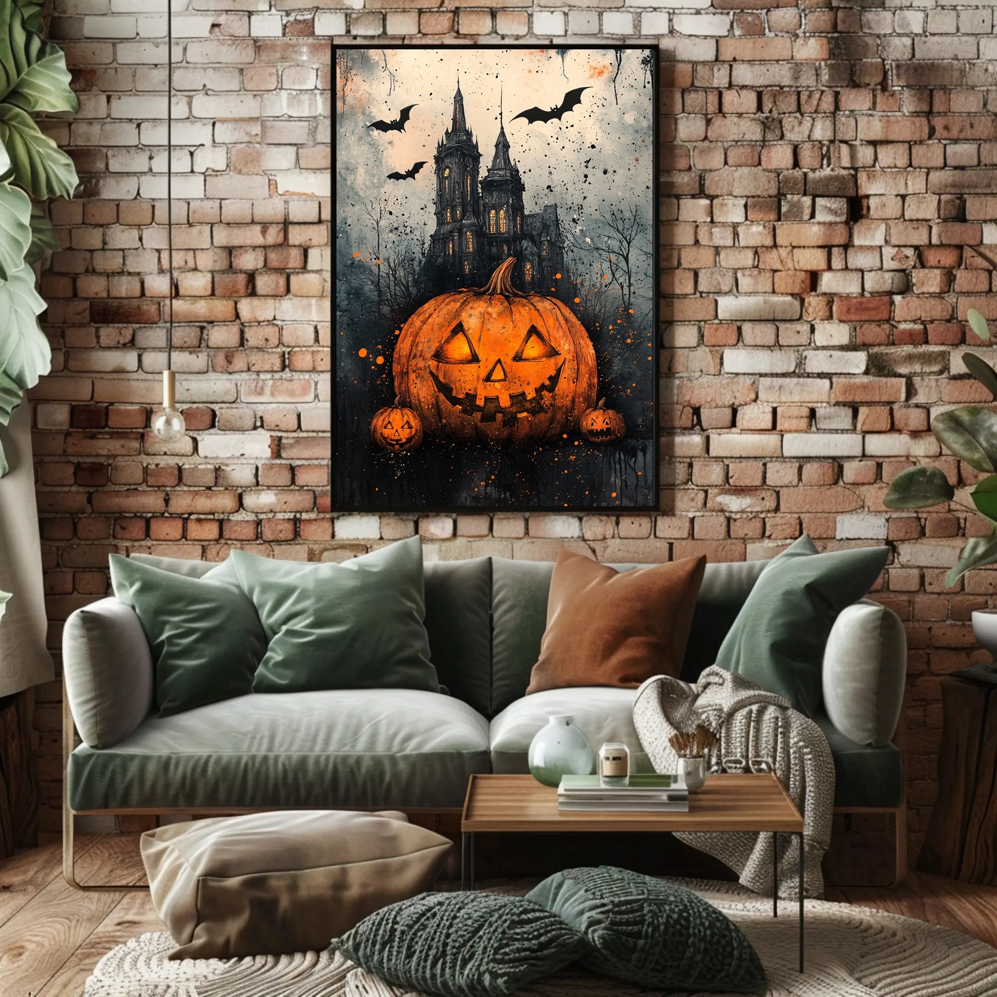 Haunted Halloween Night Poster
