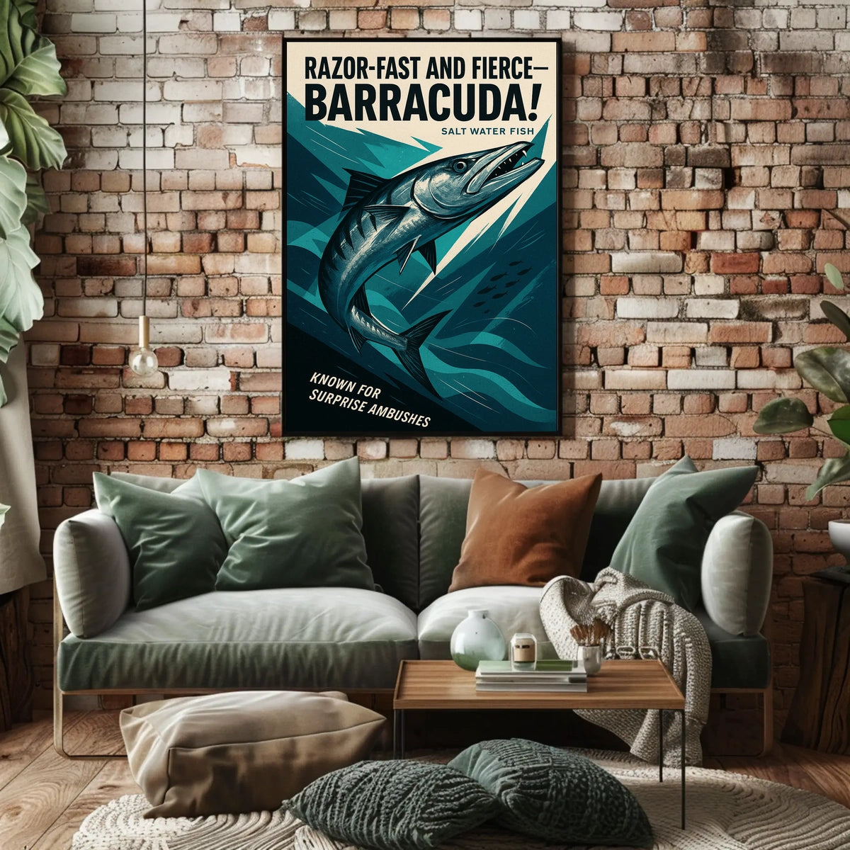 Barracuda Razor-Fast and Fierce Poster