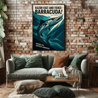 Barracuda Razor-Fast and Fierce Poster