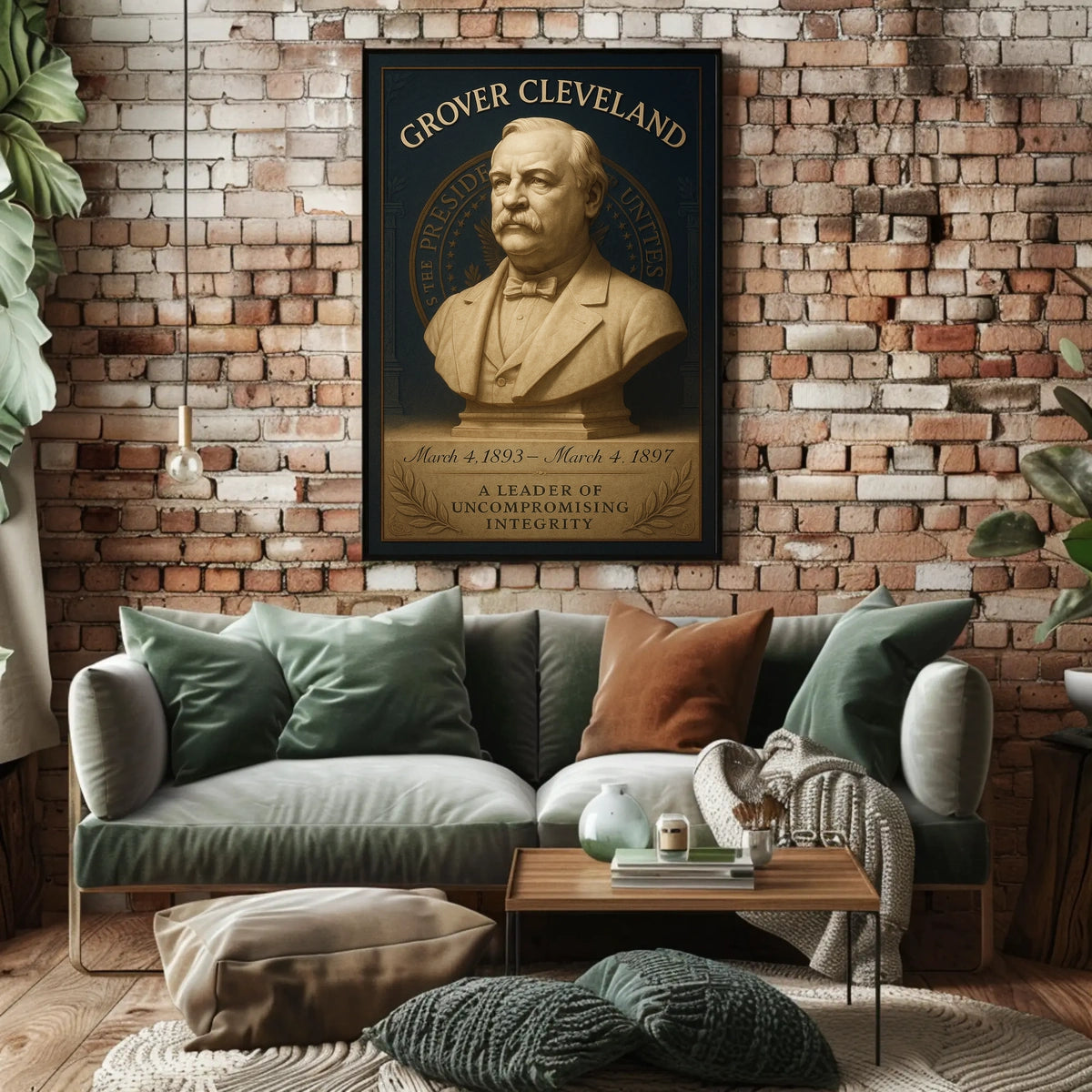 Grover Cleveland 24th President Poster