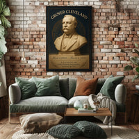Grover Cleveland 24th President Poster
