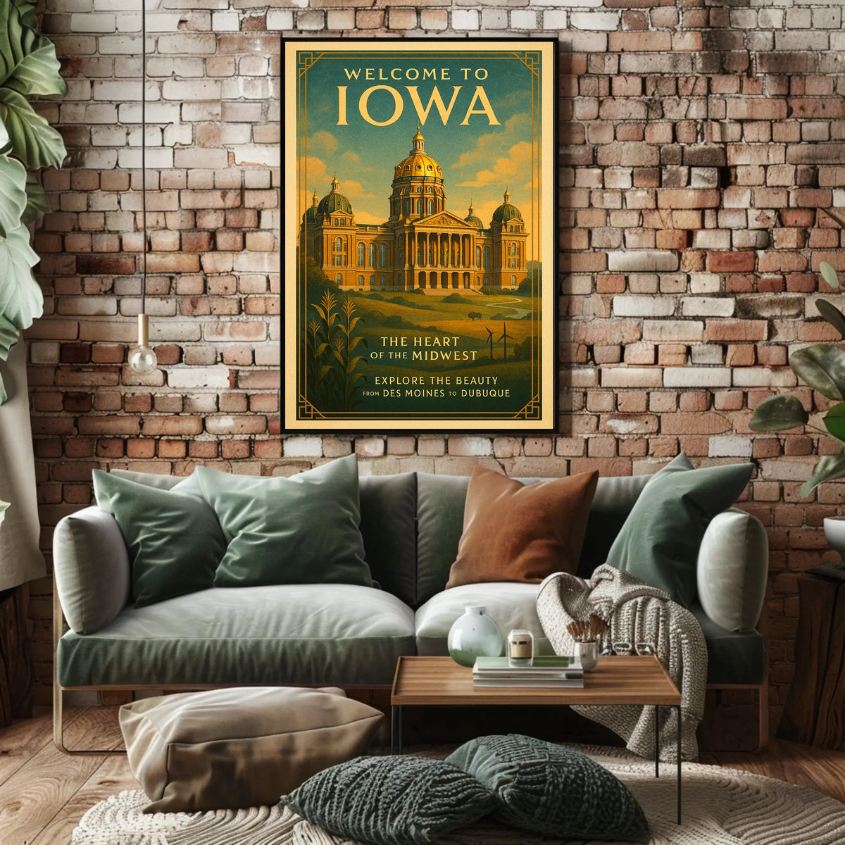 Welcome to Iowa Poster