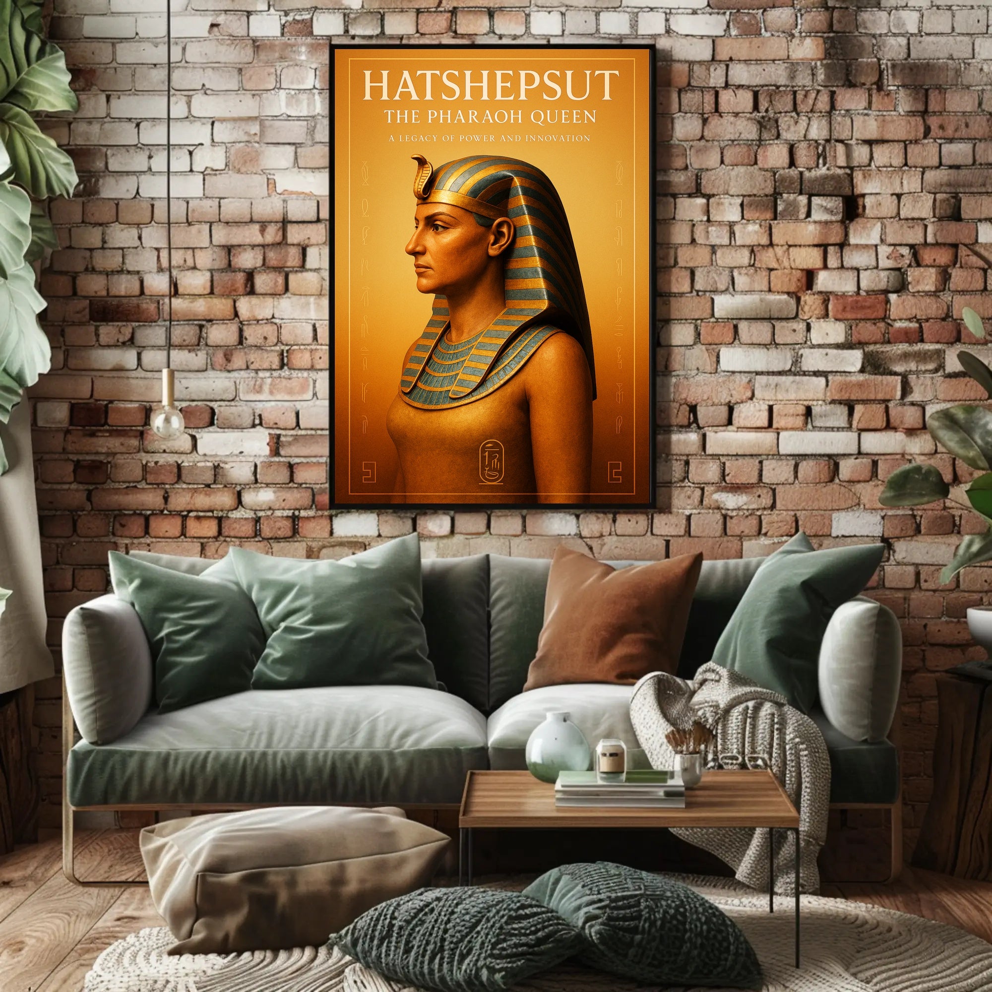 Hatshepsut The Pharaoh Queen Poster PosterGoat