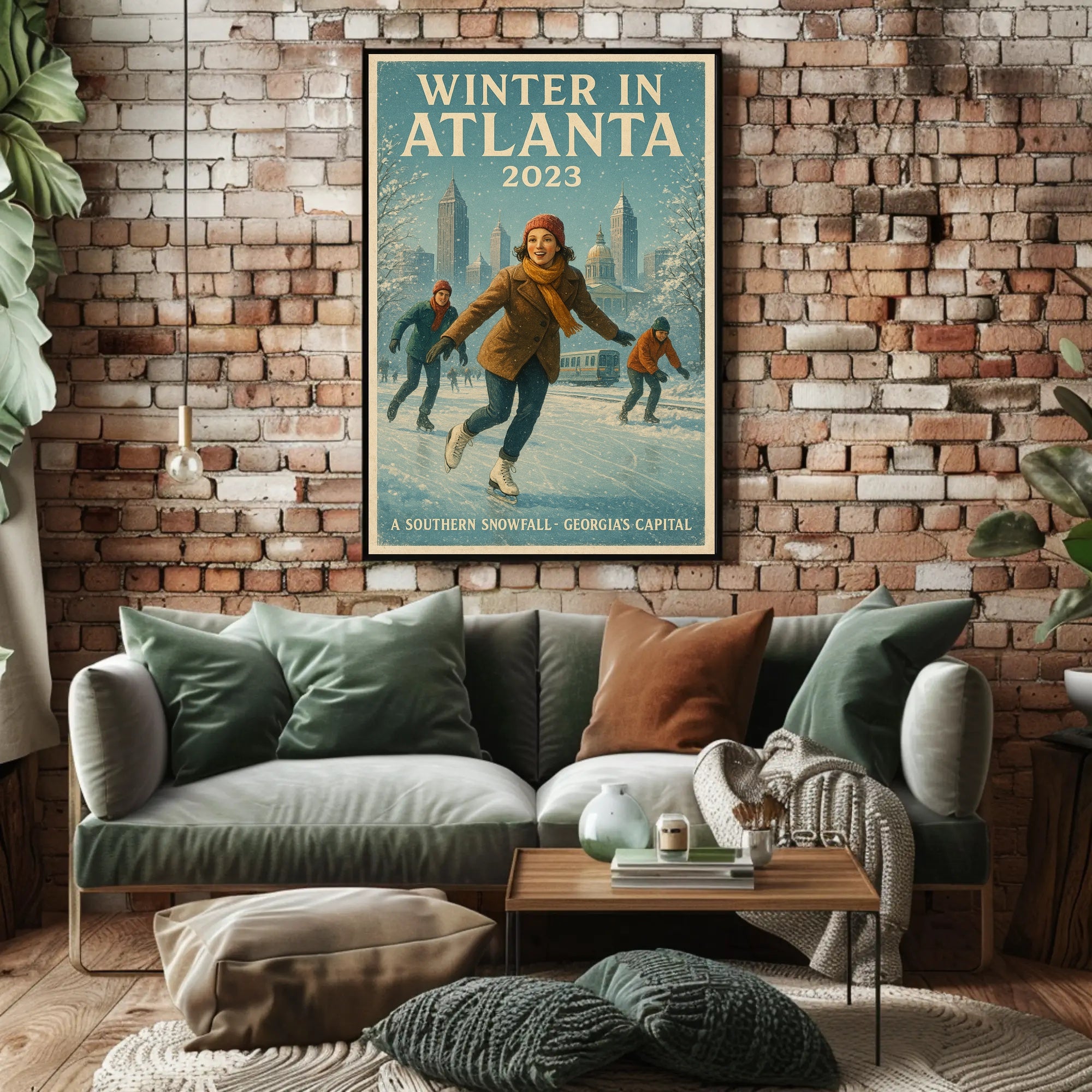 Winter in Atlanta 2023 Poster
