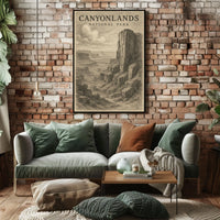 Canyonlands National Park Desert Wanderlust Poster