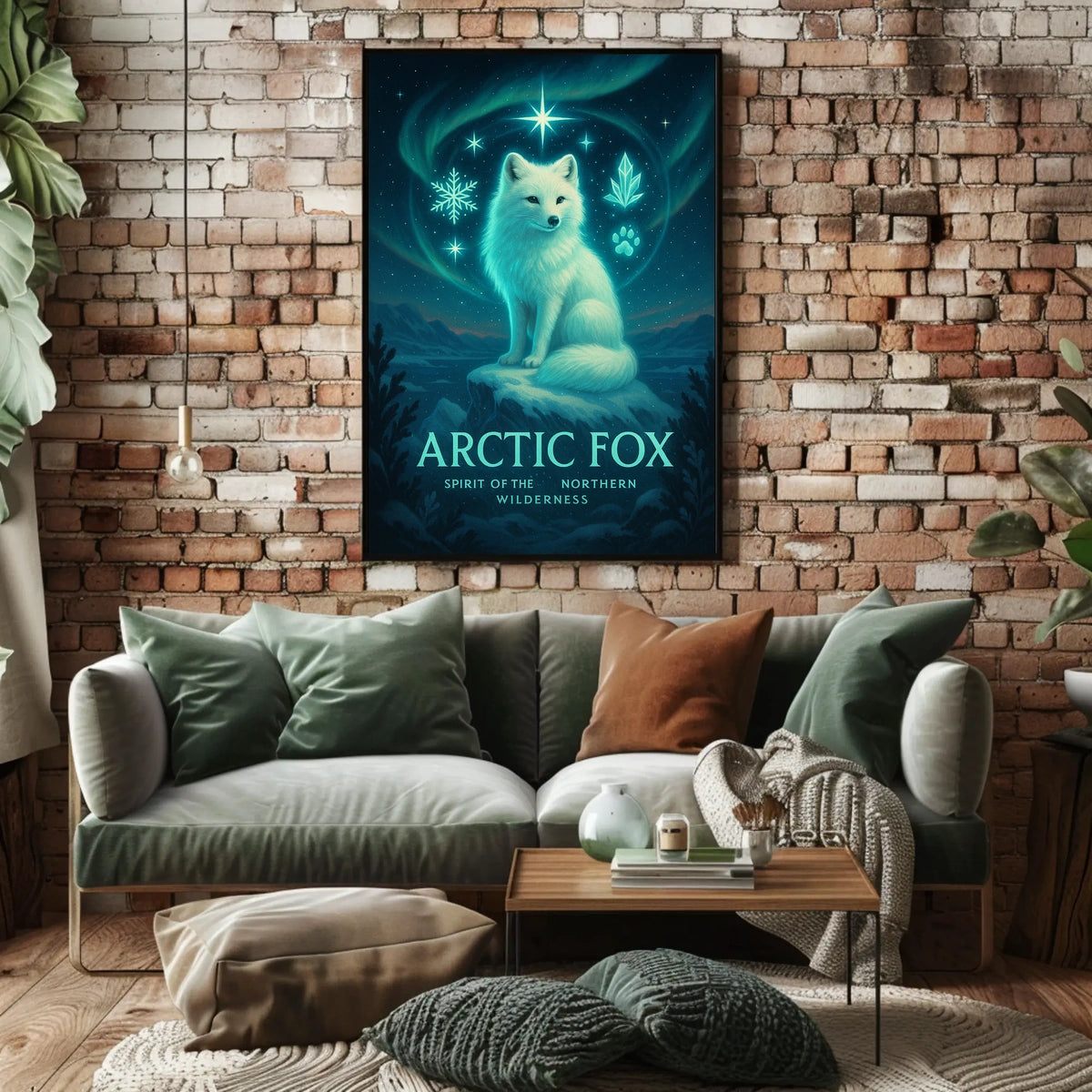 Arctic Fox Spirit of the Northern Wilderness Poster