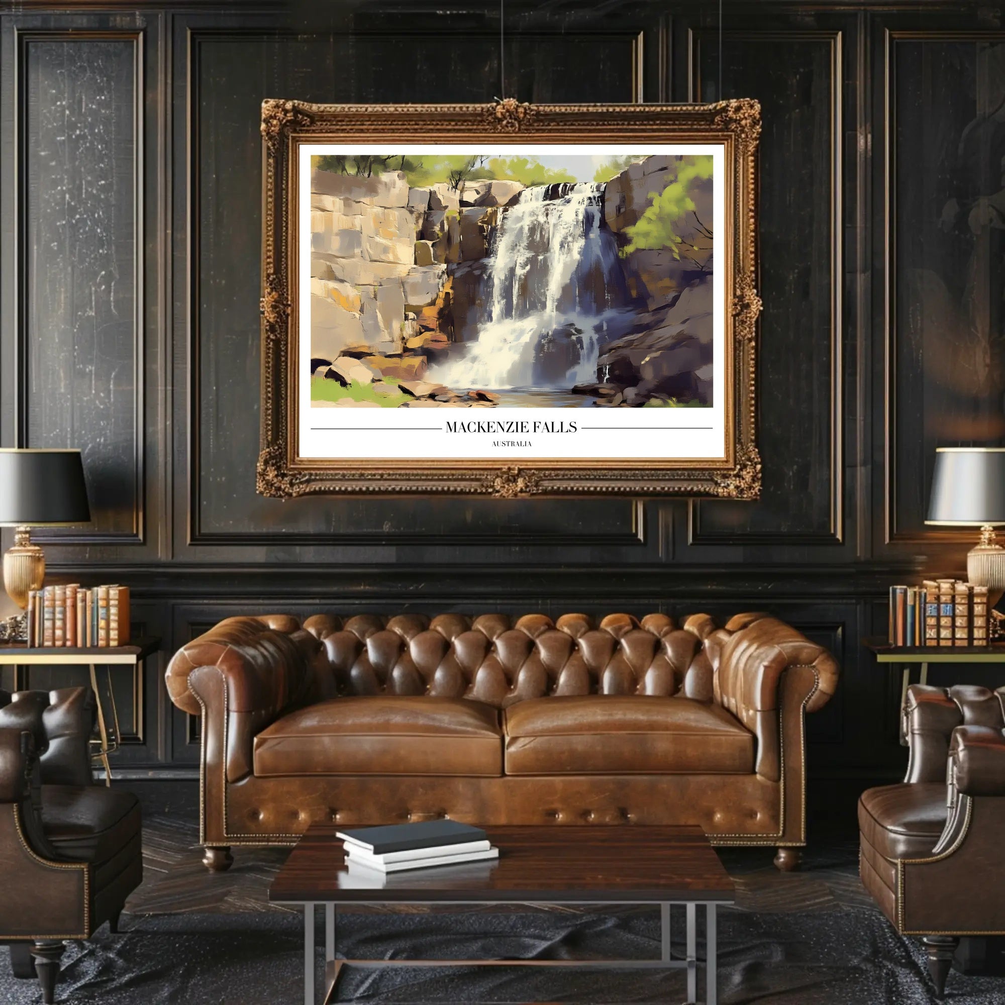 MacKenzie Falls Tranquil Beauty Travel Poster